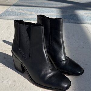 Karl Lagerfeld Black Ankle Boots
